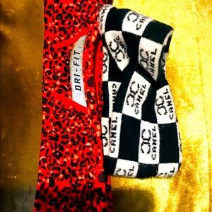 Pre-owned 2 Headband Crochet Bow Knot Turban Women Hairband